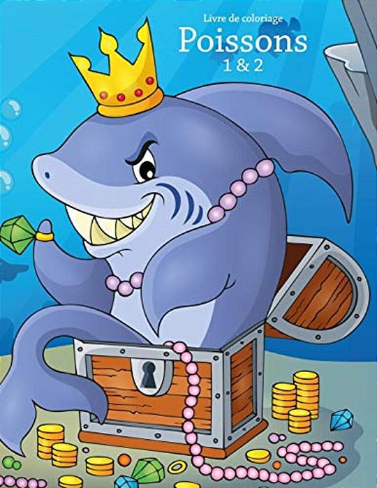 Livre De Coloriage Poissons 1 & 2-..