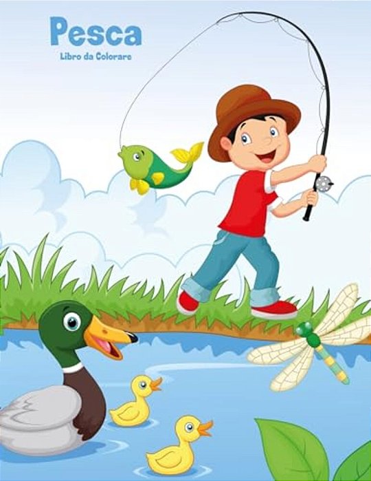 Pesca Libro Da Colorare 1-..