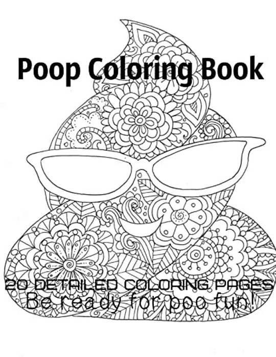 Poop Coloring Book Be Ready For Poo Fun!-..