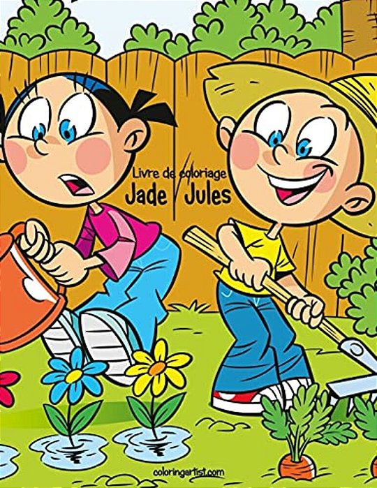 Livre De Coloriage Jade Et Jules 1-..
