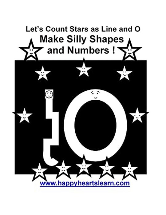 Let's Count Stars As Line And O Make Silly Shapes And Numbers!-..