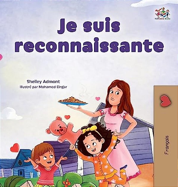 I Am Thankful (French Book For Children)-..