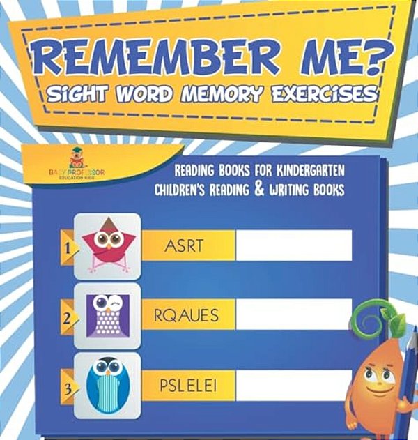 Remember Me? Sight Word Memory Exercises - Reading Books For Kindergarten Children's Reading & Writing Books-..