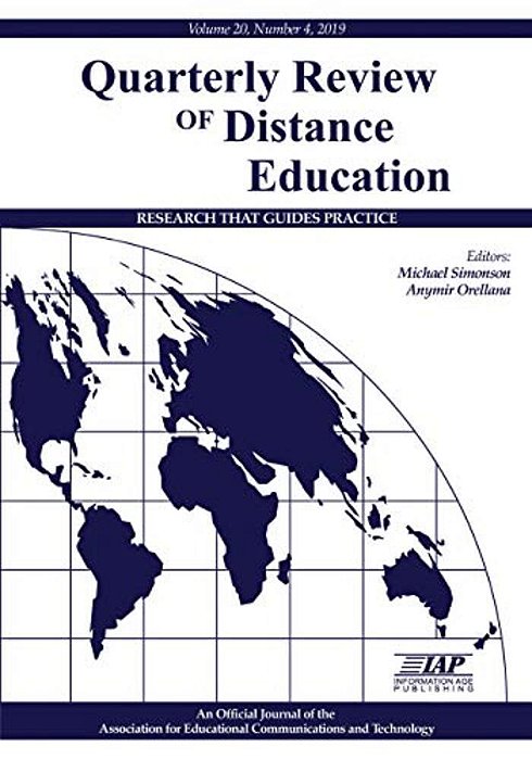 Quarterly Review Of Distance Education Vol 20 Issue 4-..