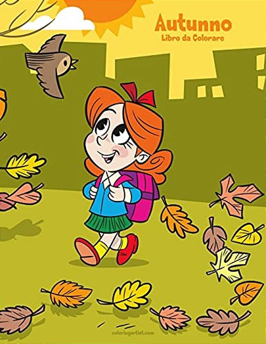 Autunno Libro Da Colorare 1-..