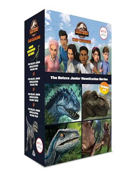 Camp Cretaceous: The Deluxe Junior Novelization Boxed Set (Jurassic World: Camp Cretaceous)-..
