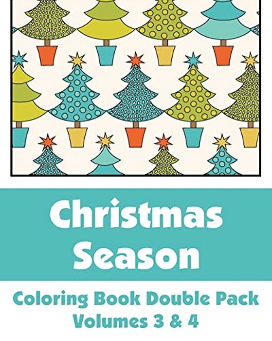Christmas Season Coloring Book Double Pack (Volumes 3 & 4)-..