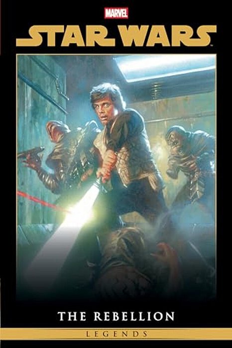 Star Wars Legends: The Rebellion Omnibus Vol. 3 Hugh Fleming Luke Cover-..