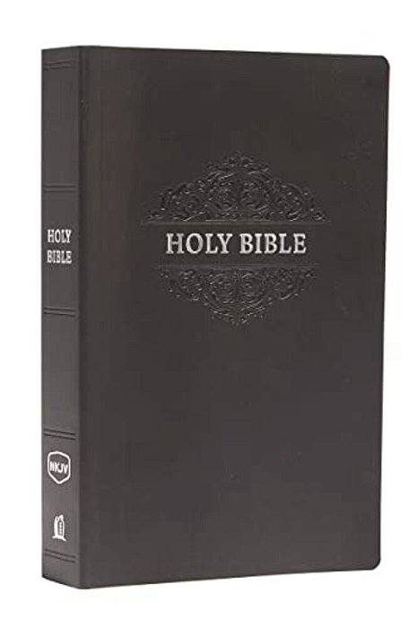 Nkjv, Holy Bible, Soft Touch Edition, Imitation Leather, Black, Comfort Print-..