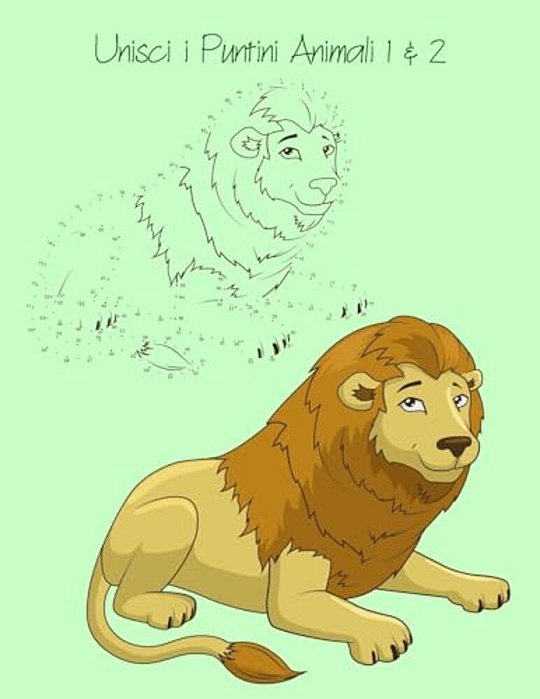 Animali In Stile "Unisci I Puntini" Per Bambini 1 & 2-..
