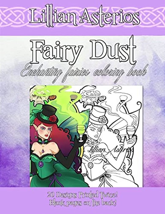 Fairydust: Enchanting Fairy Coloring Book-..