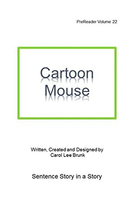 Cartoon Mouse: Prereader 22-..