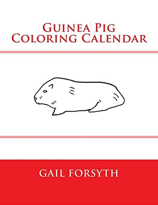 Guinea Pig Coloring Calendar-..
