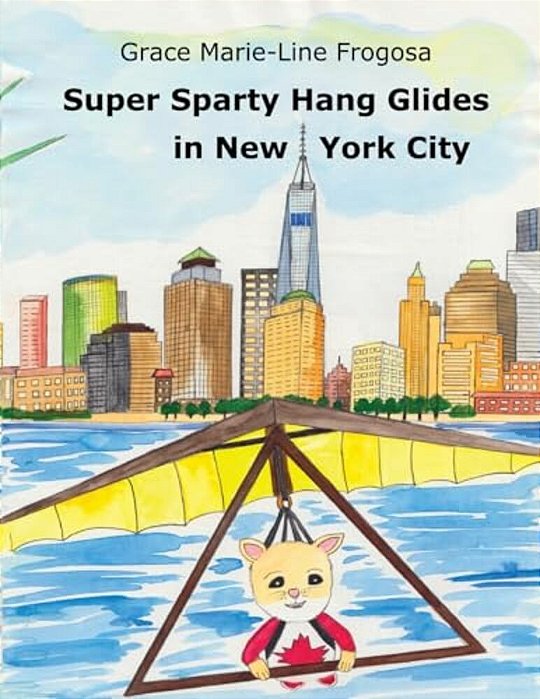 Super Sparty Hang Glides In New York City-..