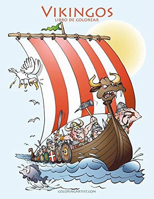 Vikingos Libro De Colorear 1-..