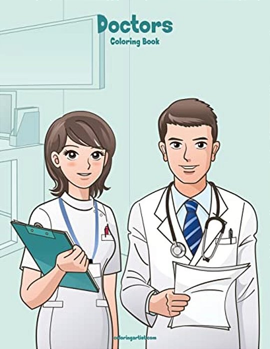 Doctors Coloring Book 1-..