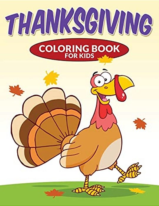Thanksgiving Coloring Book For Kids-..