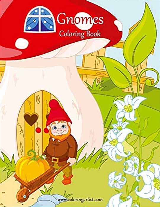 Gnomes Coloring Book 1-..