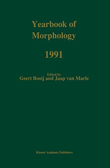 Yearbook Of Morphology 1991-..