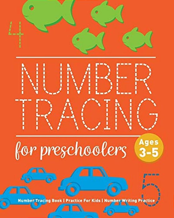 Number Tracing Book For Preschoolers: Number Tracing Book, Practice For Kids, Ages 3-5, Number Writing Practice-..