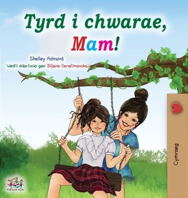 Let's Play, Mom! (Welsh Book For Kids)-..
