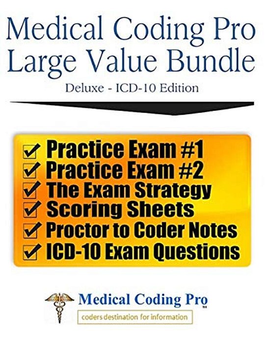 Medical Coding Pro Large Value Bundle Deluxe Icd-10 Edition-..