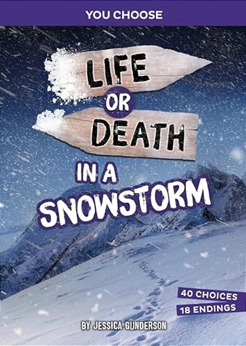 Life Or Death In A Snowstorm: An Interactive Survival Adventure-..