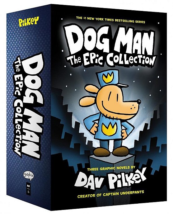 Dog Man: The Epic Collection: From The Creator Of Captain Underpants (Dog Man #1-3 Box Set)-..