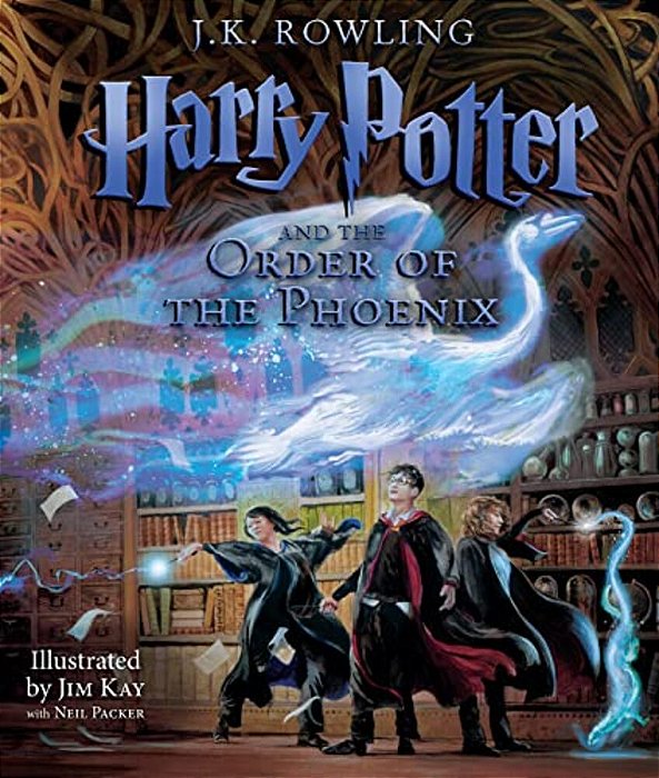 Harry Potter And The Order Of The Phoenix: The Illustrated Edition (Harry Potter, Book 5)-..