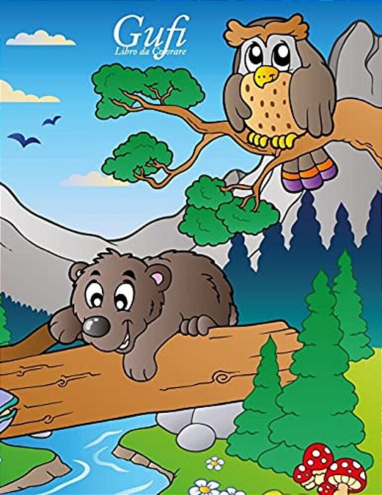 Gufi Libro Da Colorare 1-..