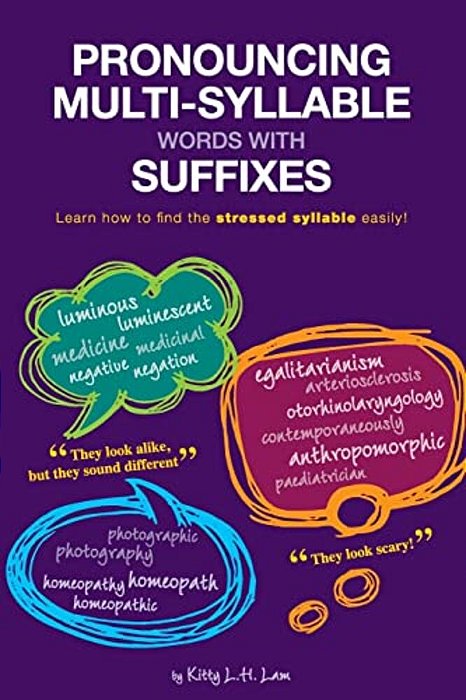 Pronouncing Multi-Syllable Words With Suffixes: Learn How To Find The Stressed Syllable Easily!-..