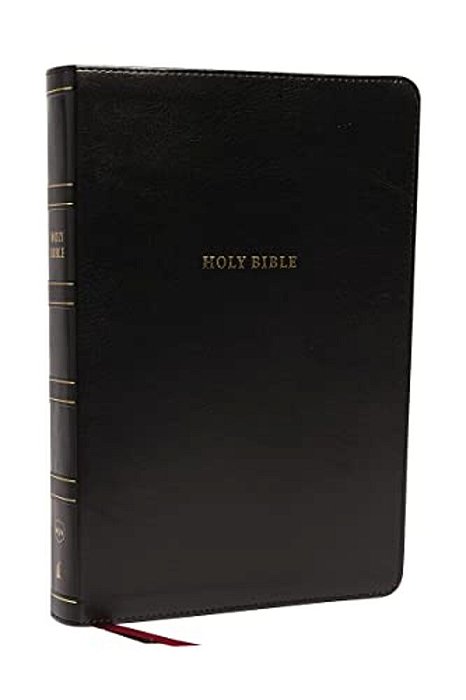 Nkjv, Reference Bible, Super Giant Print, Leathersoft, Black, Red Letter Edition, Comfort Print: Holy Bible, New King James Version-..