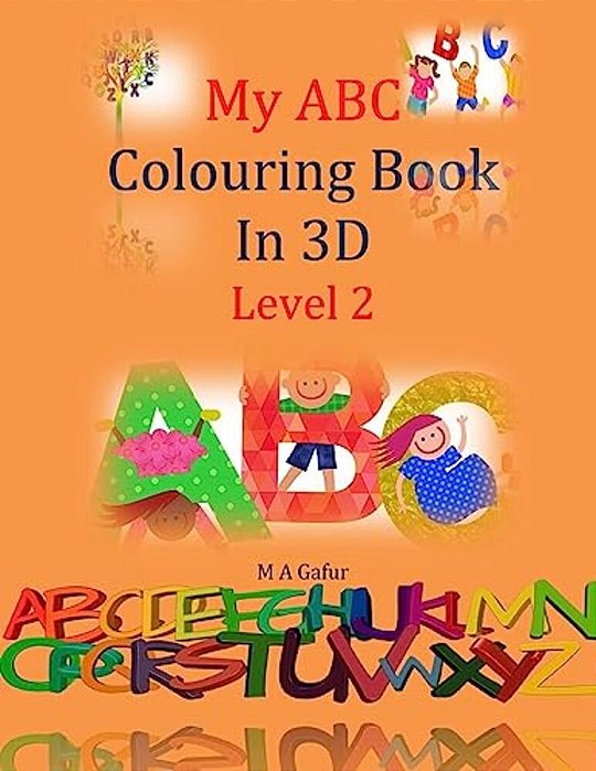 My Abc Colouring Book In 3D Level 2-..