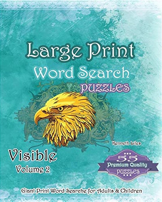 Large Print Word Search Puzzles Visible Volume 2: Puzzles & Games-..