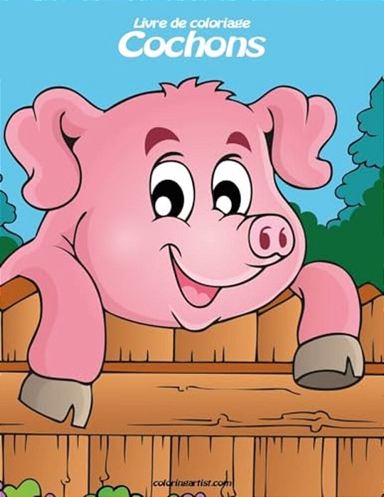 Livre De Coloriage Cochons 2-..