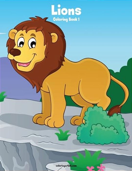Lions Coloring Book 1-..