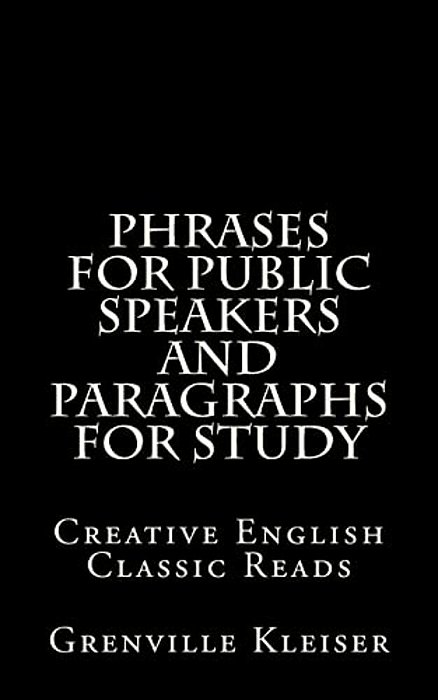 Phrases For Public Speakers And Paragraphs For Study-..