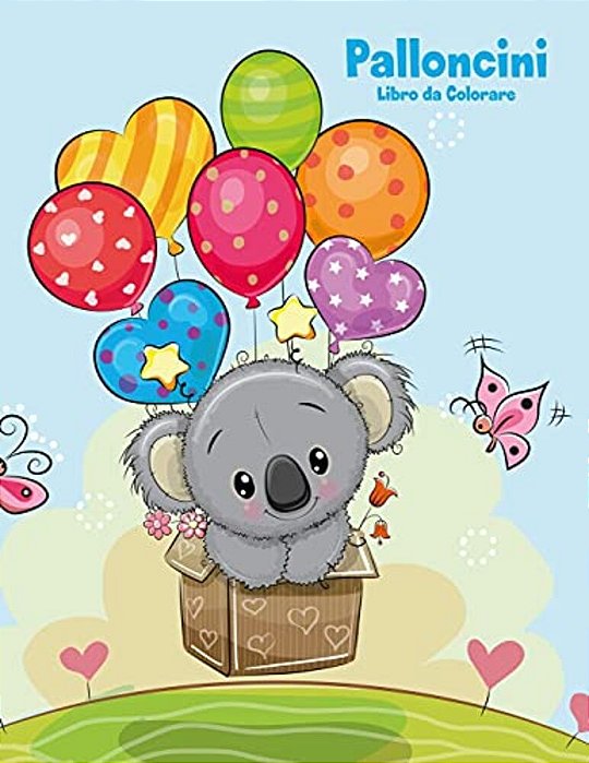 Palloncini Libro Da Colorare 1-..