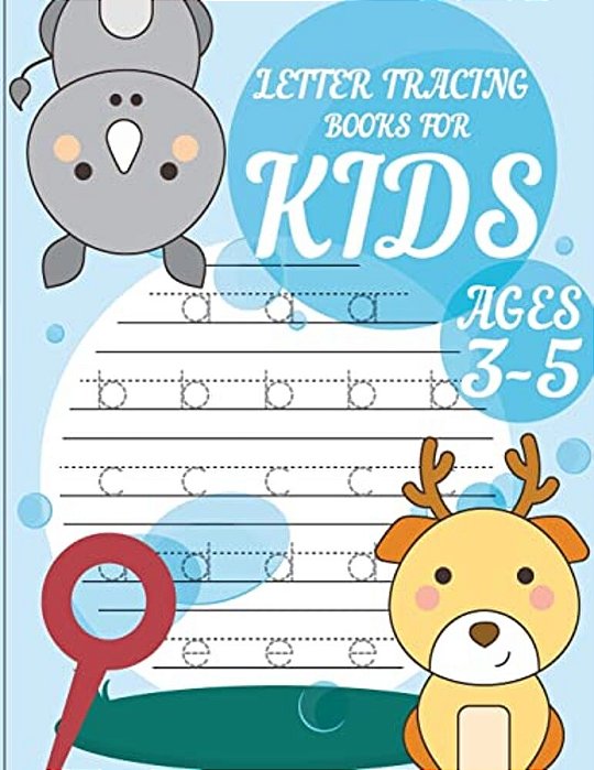 Letter Tracing Books For Kids Ages 3-5: Letter Tracing Preschool, Letter Tracing, Letter Tracing Preschool, Letter Tracing Preschool, Letter Tracing W-..