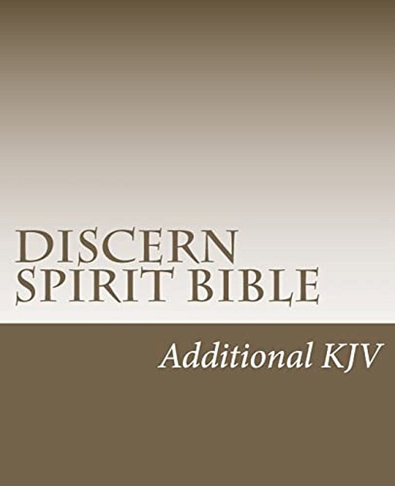 Discern Spirit Bible-..