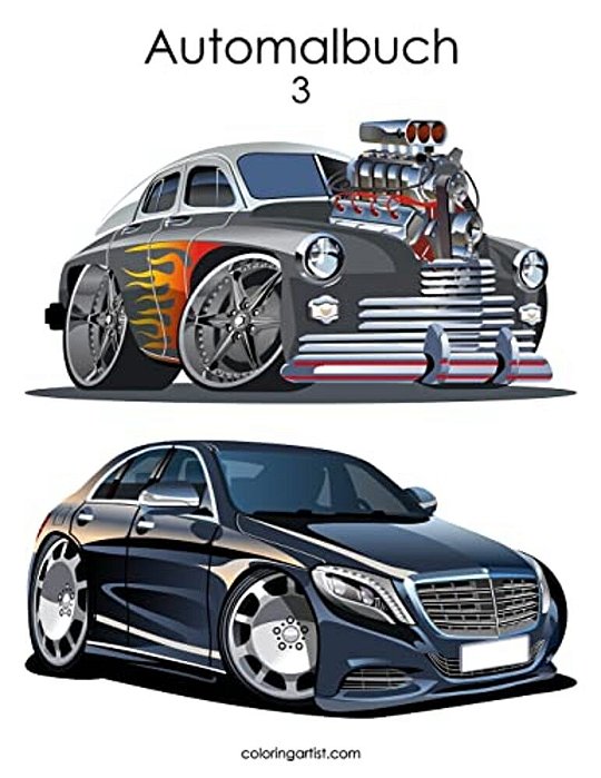 Automalbuch 3-..