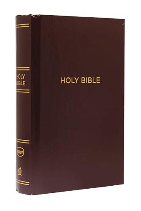 Nkjv, Pew Bible, Large Print, Hardcover, Burgundy, Red Letter Edition-..