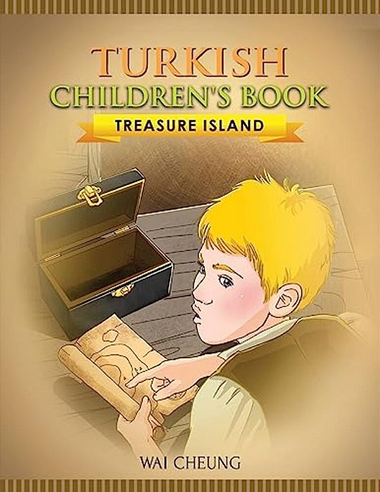Turkish Children's Book: Treasure Island-..