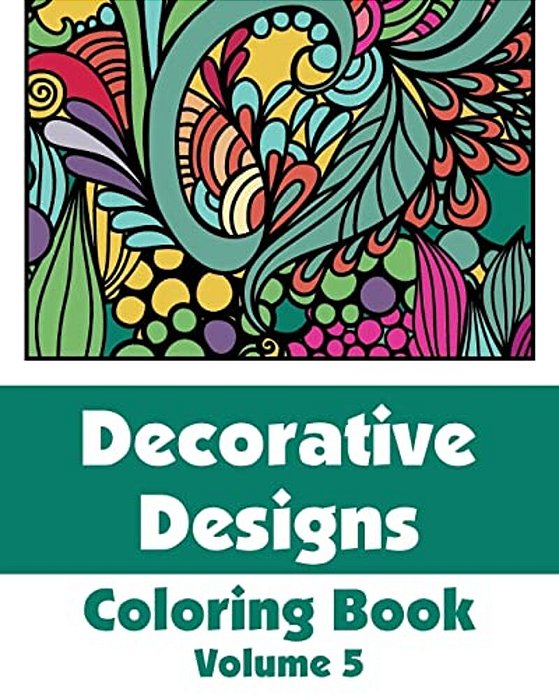 Decorative Designs Coloring Book (Volume 5)-..