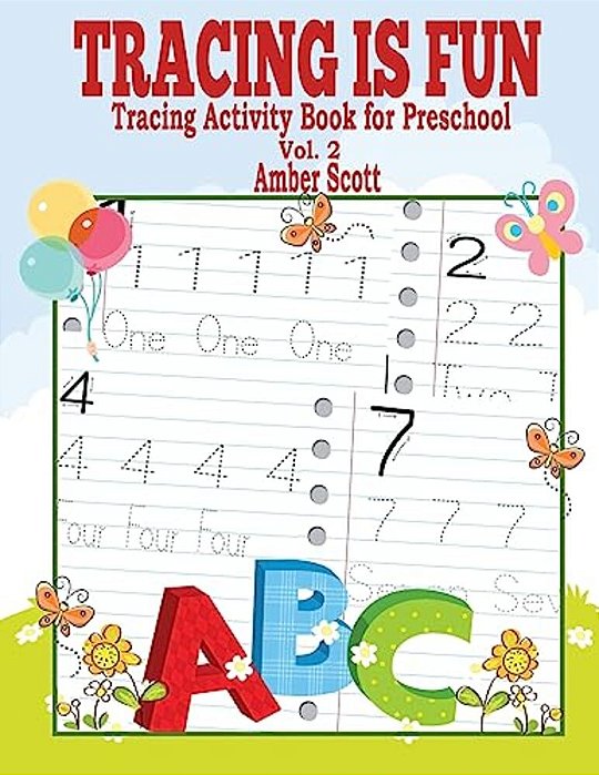 Tracing Is Fun: Tracing Activity Book For Preschool (Vol. 2)-..