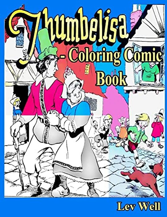 Thumbelisa - Coloring Comic Book-..