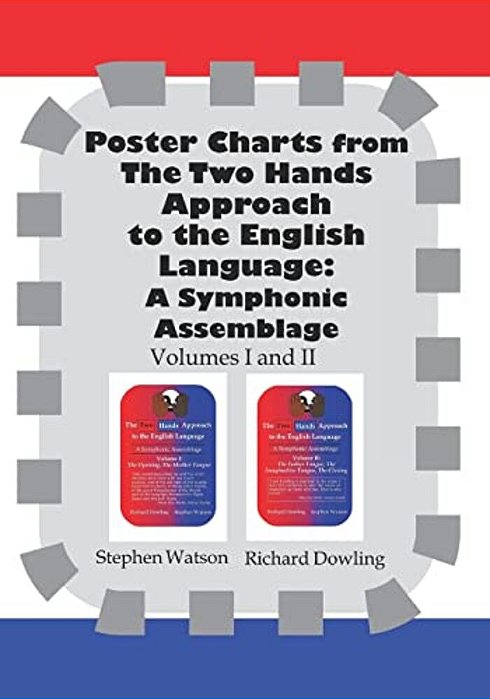 Poster Charts From The Two Hands Approach To The English Language: A Symphonic Assemblage-..