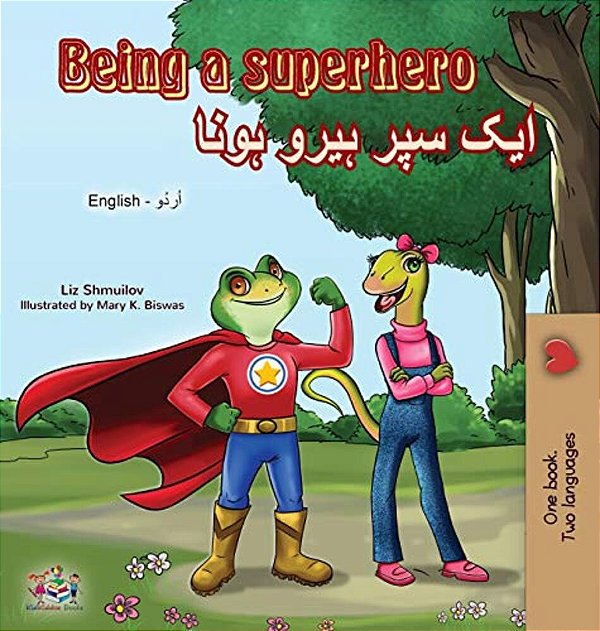 Being A Superhero (English Urdu Bilingual Book)-..
