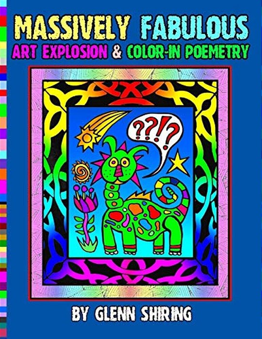 Massively Fabulous Art Explosion & Color-In Poemetry-..