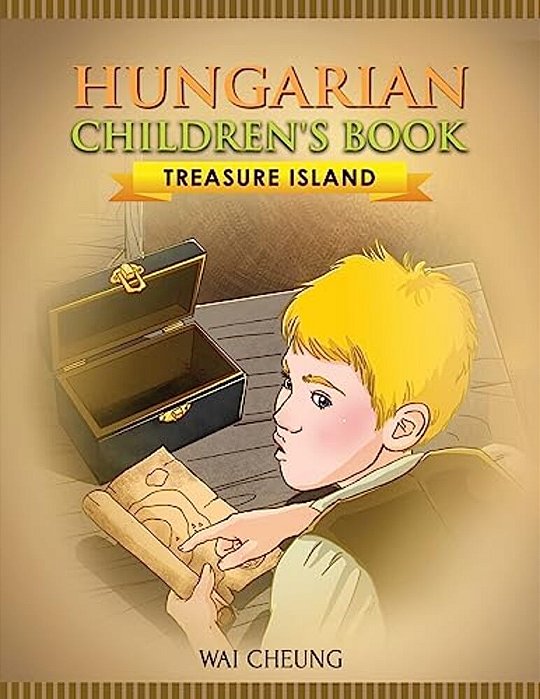 Hungarian Children's Book: Treasure Island-..